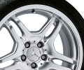 AMG light-alloy wheel, 18" Style IV, sterling silver paint finish